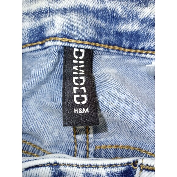 Divided H&M Stonewashed Skinny Jeans Size 6 - Picture 7 of 9